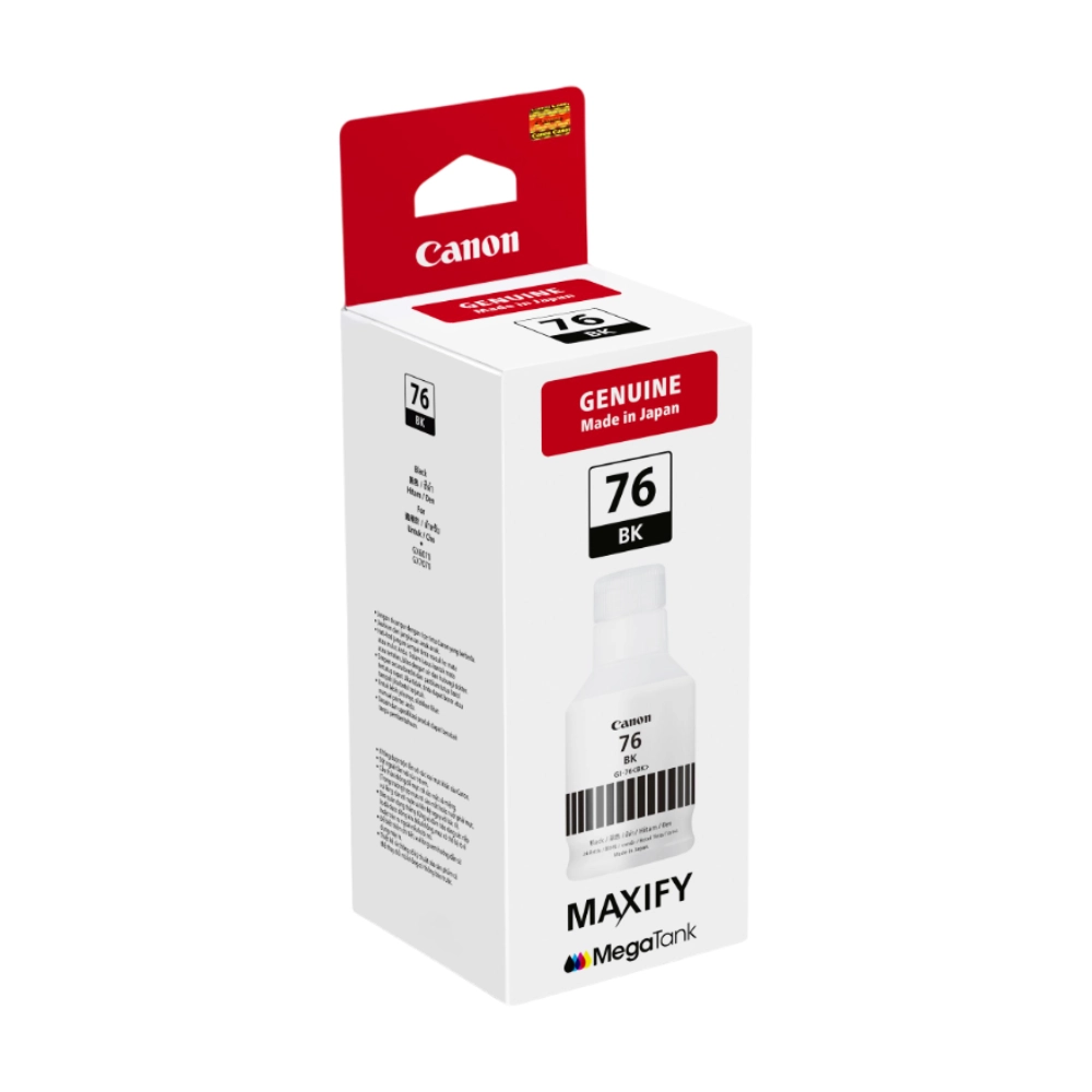 Canon 76 Black Inkjet Ink Bottle 170ml view 2